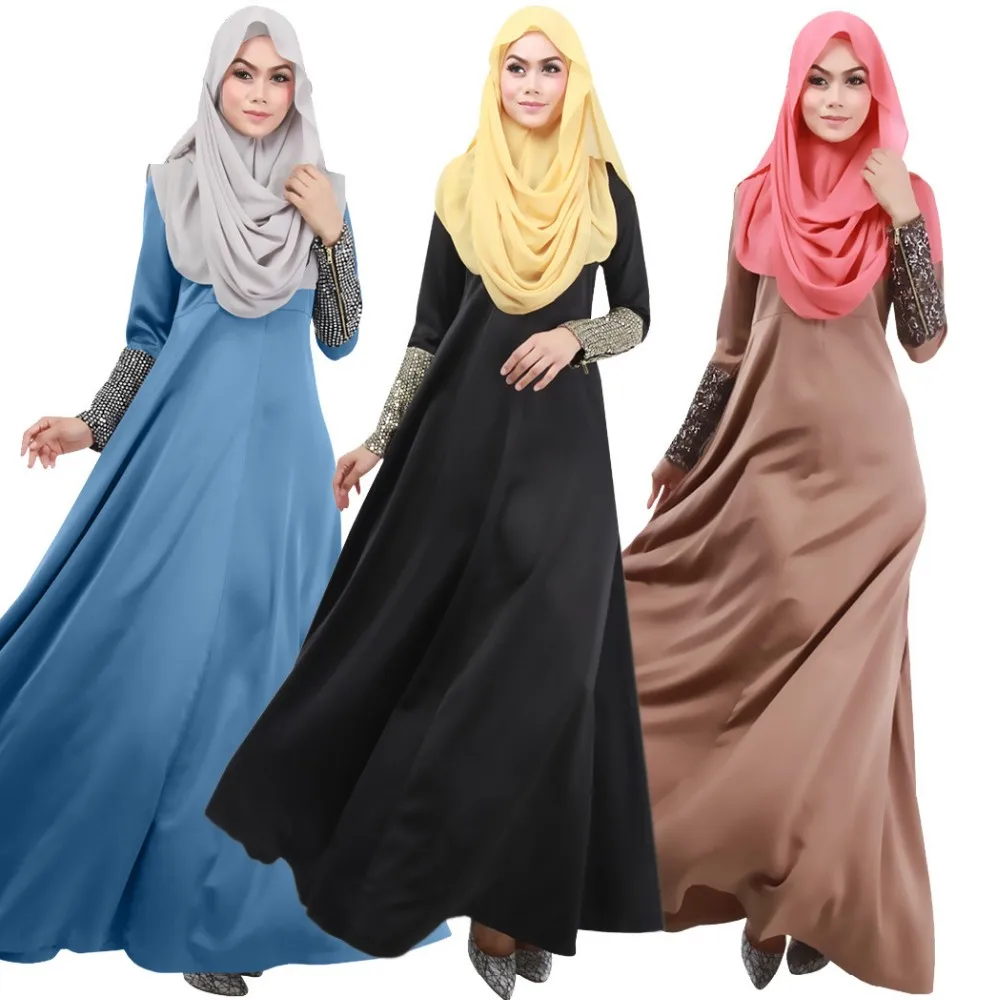 Новое платье с аппликацией Jilbabs и Abayas Caftan Arab Garment Abaya, Турция, мусульманское женское платье на Ближнем Востоке, модное платье большого размера