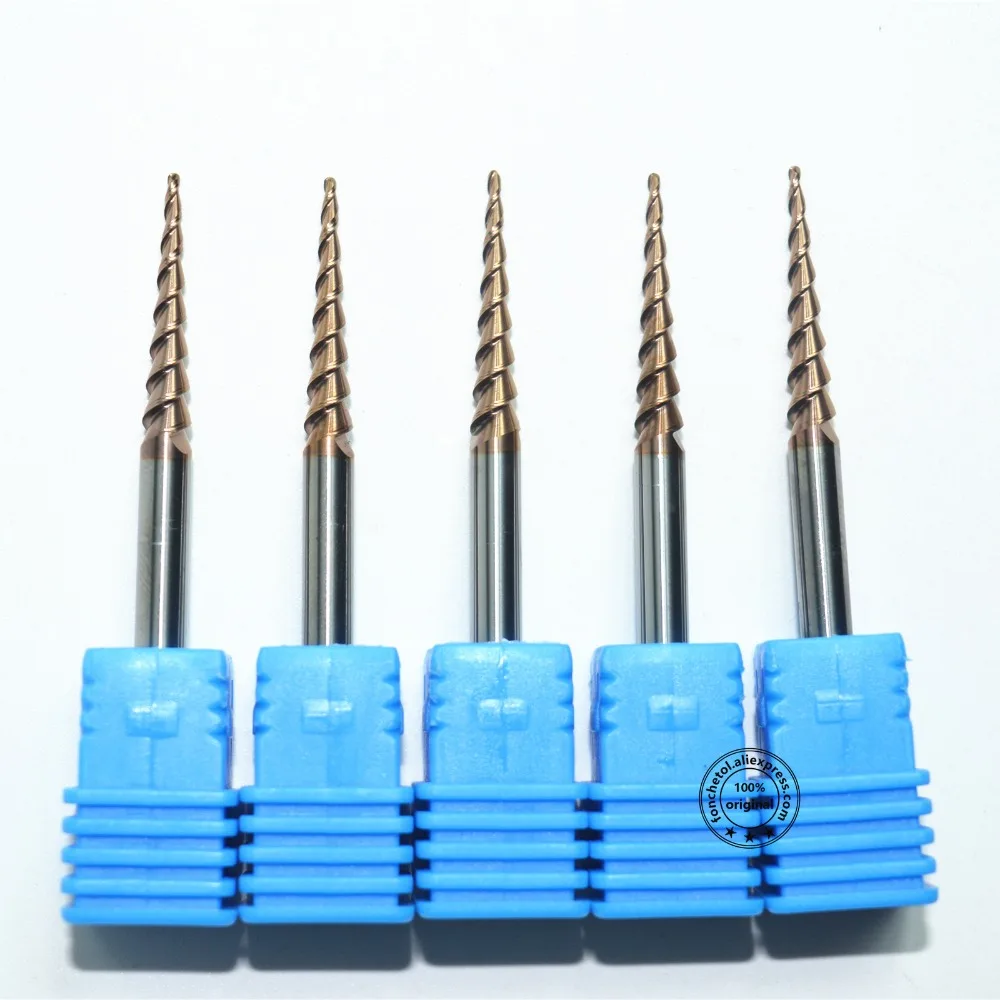 Бесплатная доставка R0.5 * D4 20.5C 55L HRC55 карбид вольфрама твердосплавные TiALN покрытием