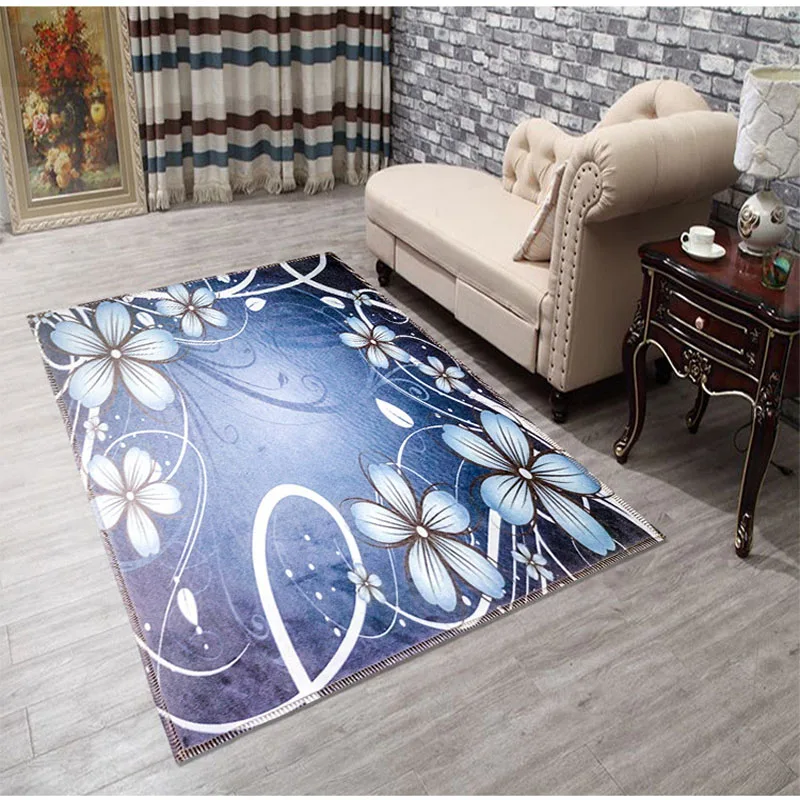 3D Печатный кухонный ковер Противоскользящий коврик для ванной моющийся гостиной