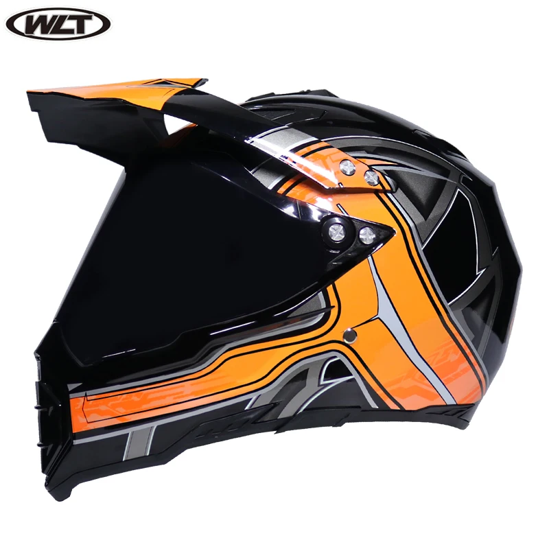 Мотоциклетный шлем casco capacete с объективом зимний ATV WLT-128 ветрозащитный шлем для мотокросса - Цвет: b4