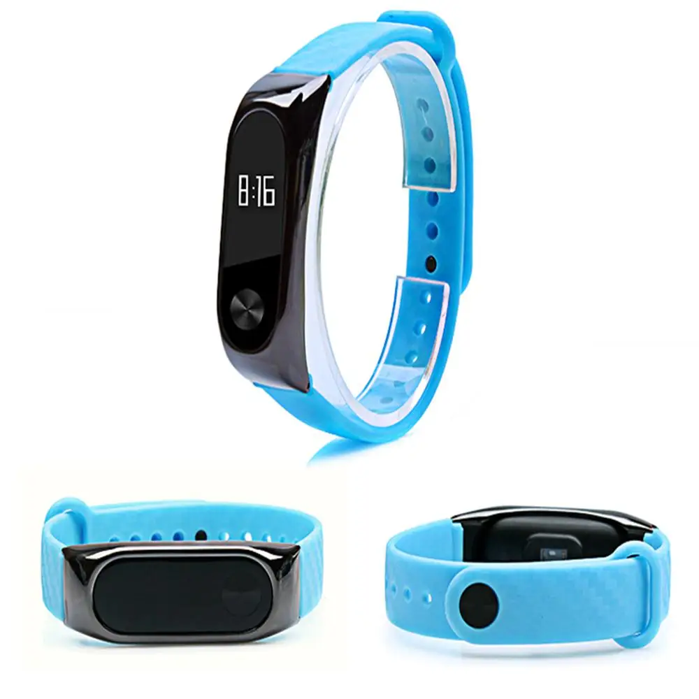Металлический корпус красочные ремешок Браслет замена Smart Band Интимные