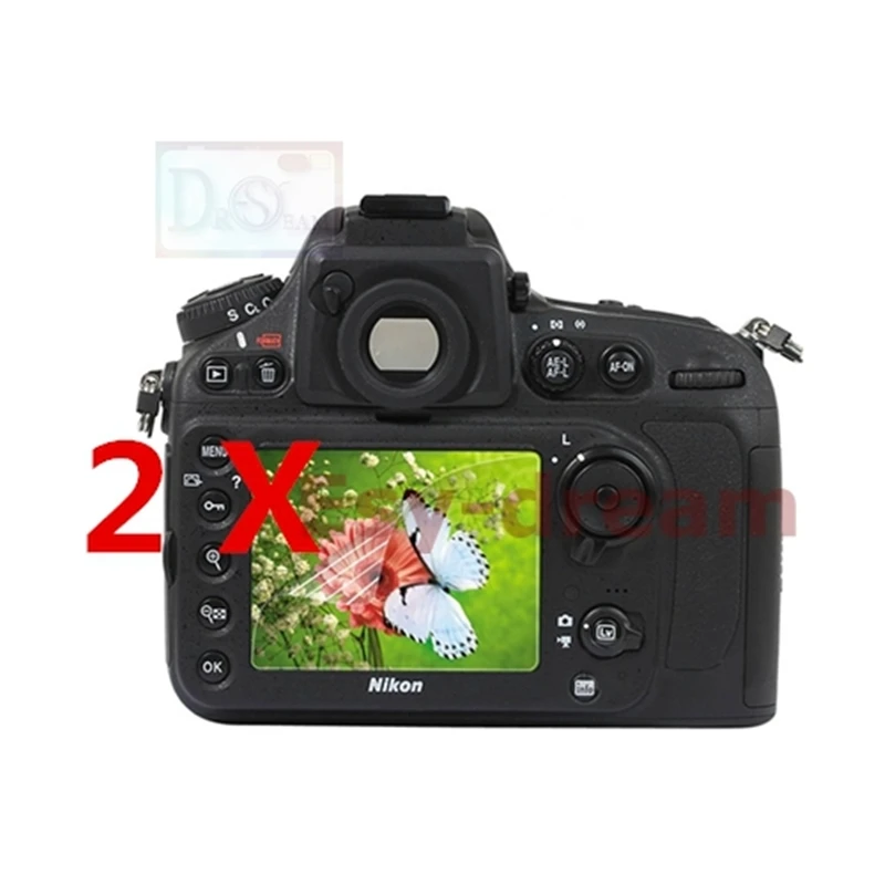 

2 шт. Высококачественная Защитная пленка для ЖК-дисплея для Nikon D7200 D7100 D610 D500 D850 D810A D810 D800 D800E D750 PB428