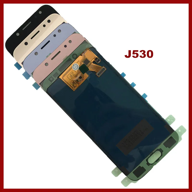 Для SAMSUNG Galaxy J5 Pro 2017 J530F SM кодирующий преобразователь сенсорного экрана в сборе ЖК