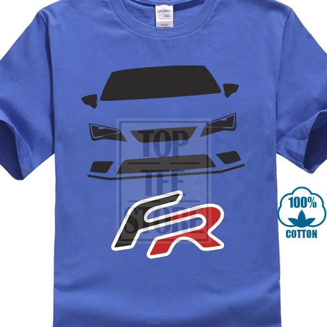 Новые летние мужские Camiseta бланка Seat Leon FR Cupra Распродажа футболок модная футболка молодежная одежда