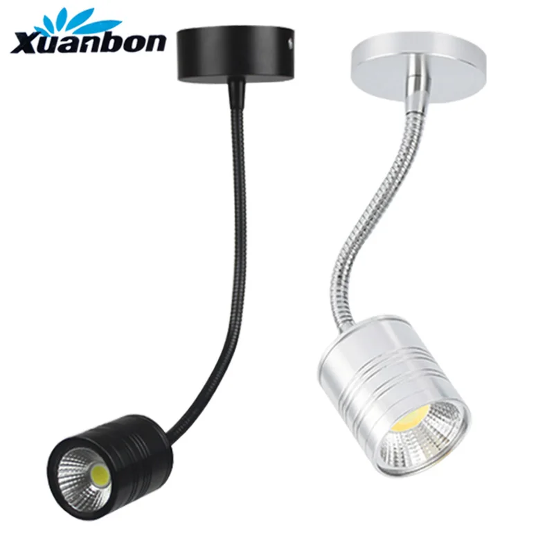 Светодиодная настенная лампа на гибком шланге 5 Вт|Комнатные настенные LED -лампы| |