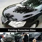 Прозрачнаяпрозрачная пленка для защиты краски автомобиля SUNICE PPF, автомобильная пленка для обертывания, Защитная Наклейка для кузова автомобиля