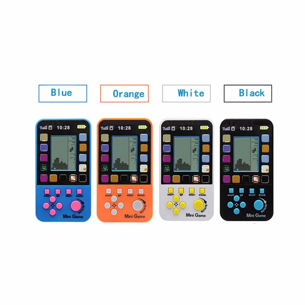 Портативная игровая мини консоль JRGK Data Frog для детей обучающие