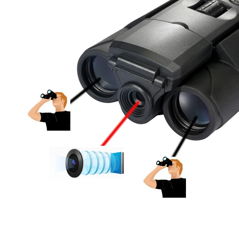 HD 720P USB цифровая мини камера бинокулярный телескоп 10x25 зум бинокль DVR Фото DB618|digital