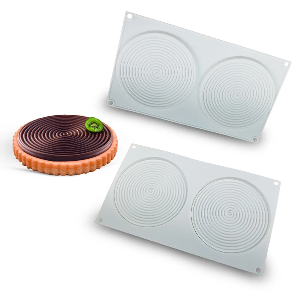 Силиконовая форма спиральной формы инструмент для украшения торта шоколадный