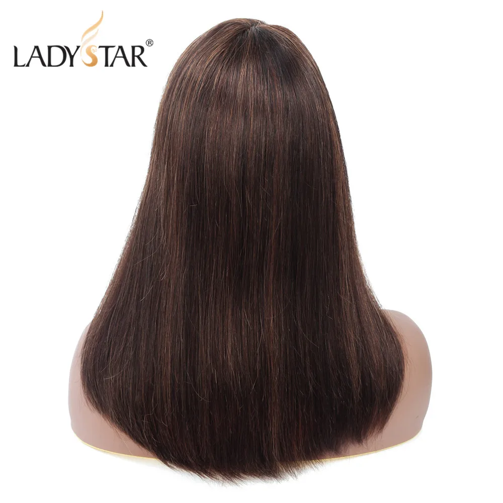 LADYSTAR, прямой парик на кружеве, 22 дюйма, 360, парик на кружеве, парики Remy для черных женщин, бразильский парик