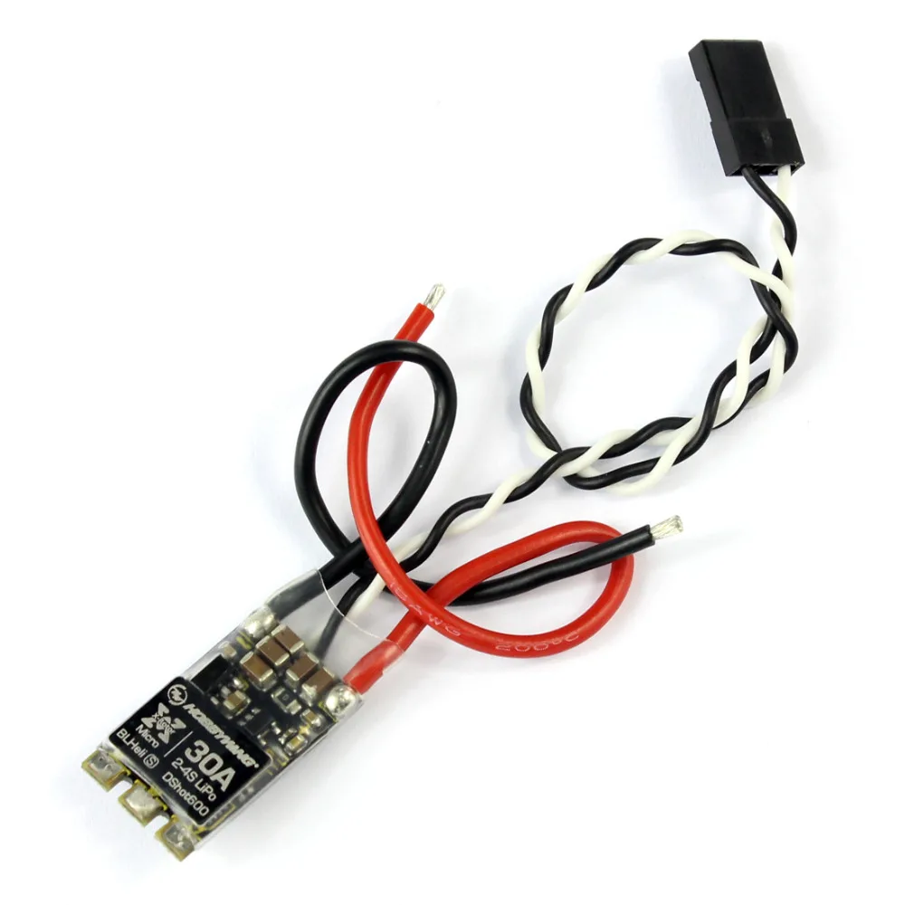 XRotor BLHeli-S Dshot600 30A контроллер скорости поддержка PWM 2-4S LiPo Mini бесщеточный ESC для RC FPV