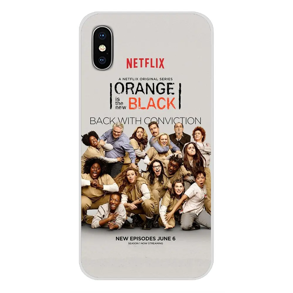 Оранжевый-это новый черный постер ТВ-шоу для Huawei Nova 2 3 2i 3i Y6 Y7 Y9 Prime Pro GR3 GR5 2017 2018 2019