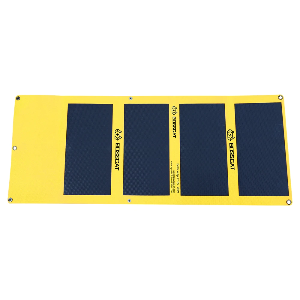 Фото Складная солнечная панель 20 Вт с разъемом USB | Электроника