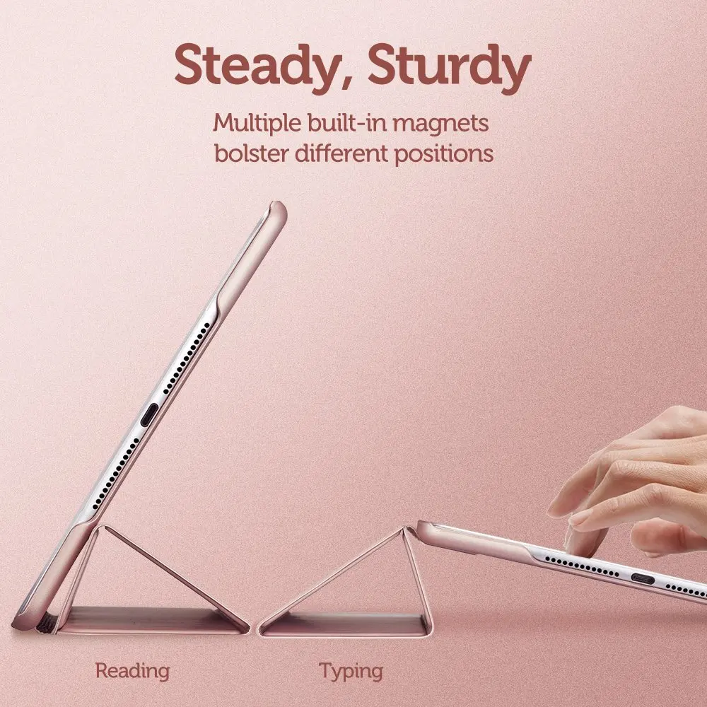 Трехскладной Чехол для iPad Mini 4 роскошный Шелковый Умный Магнитный чехол планшета