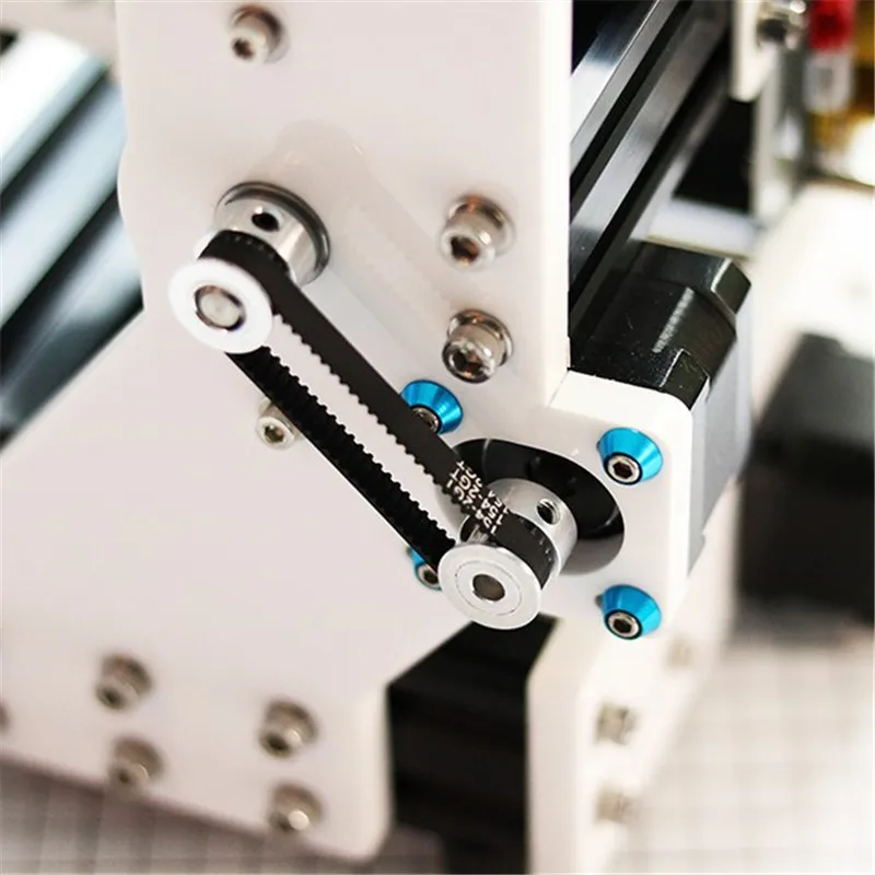 Высокое качество eleksmile CNC микро гравировальный станок без лазерного модуля рабочая зона 130x90x40 мм