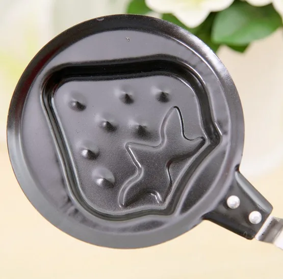 1 шт. Мини DIY яйцо горшок для малыша ВЕСЕЛЫЙ ЗАВТРАК мультфильм Сковороды Блины Кухня Яйцо Блин Кольца с палкой посудой LF 096