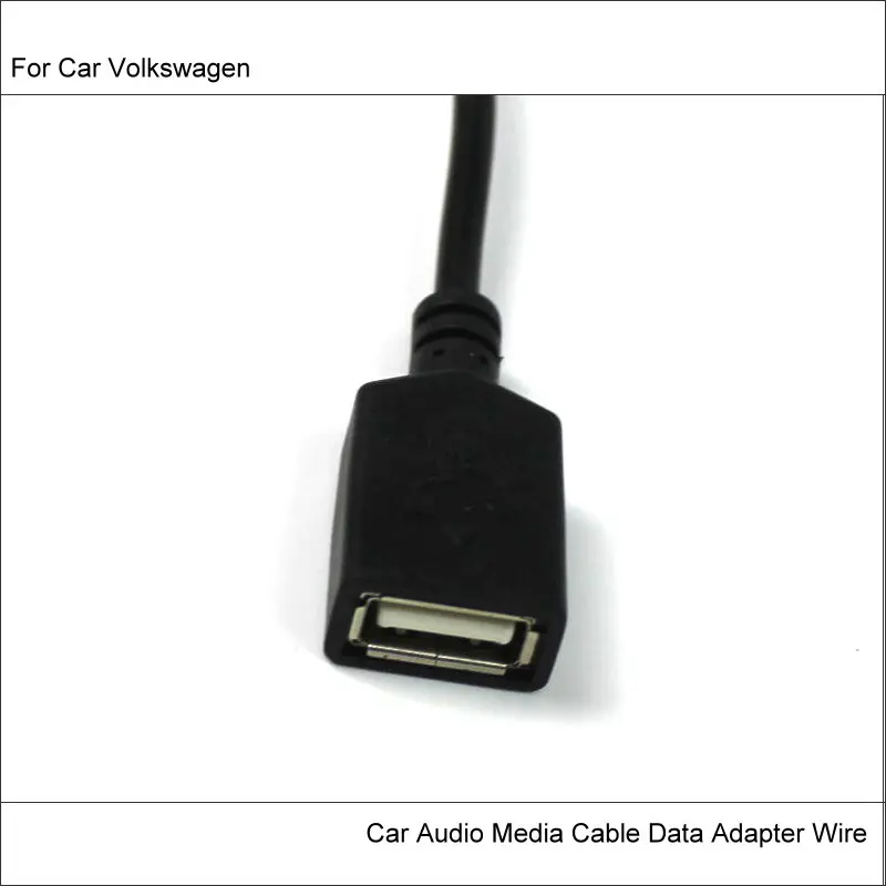 Original Plugs To USB Adapter Conector For Volkswagen Sigtar Magotan Tiguan Golf 6 Jetta Car Audio Media Cable Data Wire | Автомобили и