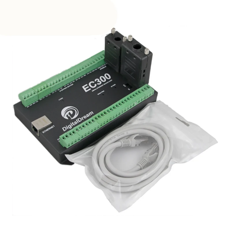 EC300 Mach3 плата управления 200 кГц Ethernet порт для ЧПУ Маршрутизатор 3 4 5 6 оси