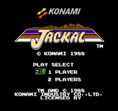 

Jackal (U) 60 Pins 8 Bit Game Card