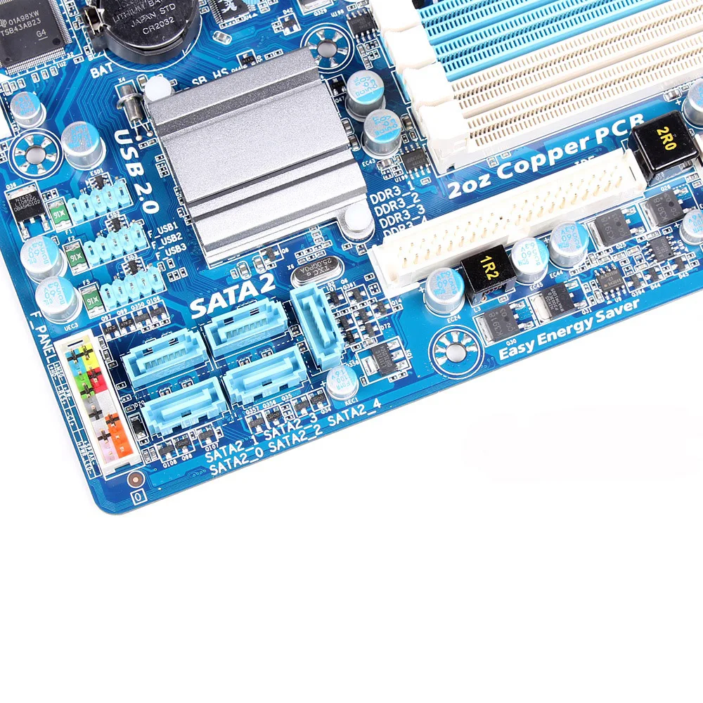 Оригинальная б/у настольная Материнская плата Gigabyte GA-880GM-UD2H AMD 880G Socket AM3 Phenom II Athlon II DDR3 16G SATA2 USB2.0 Micro-ATX