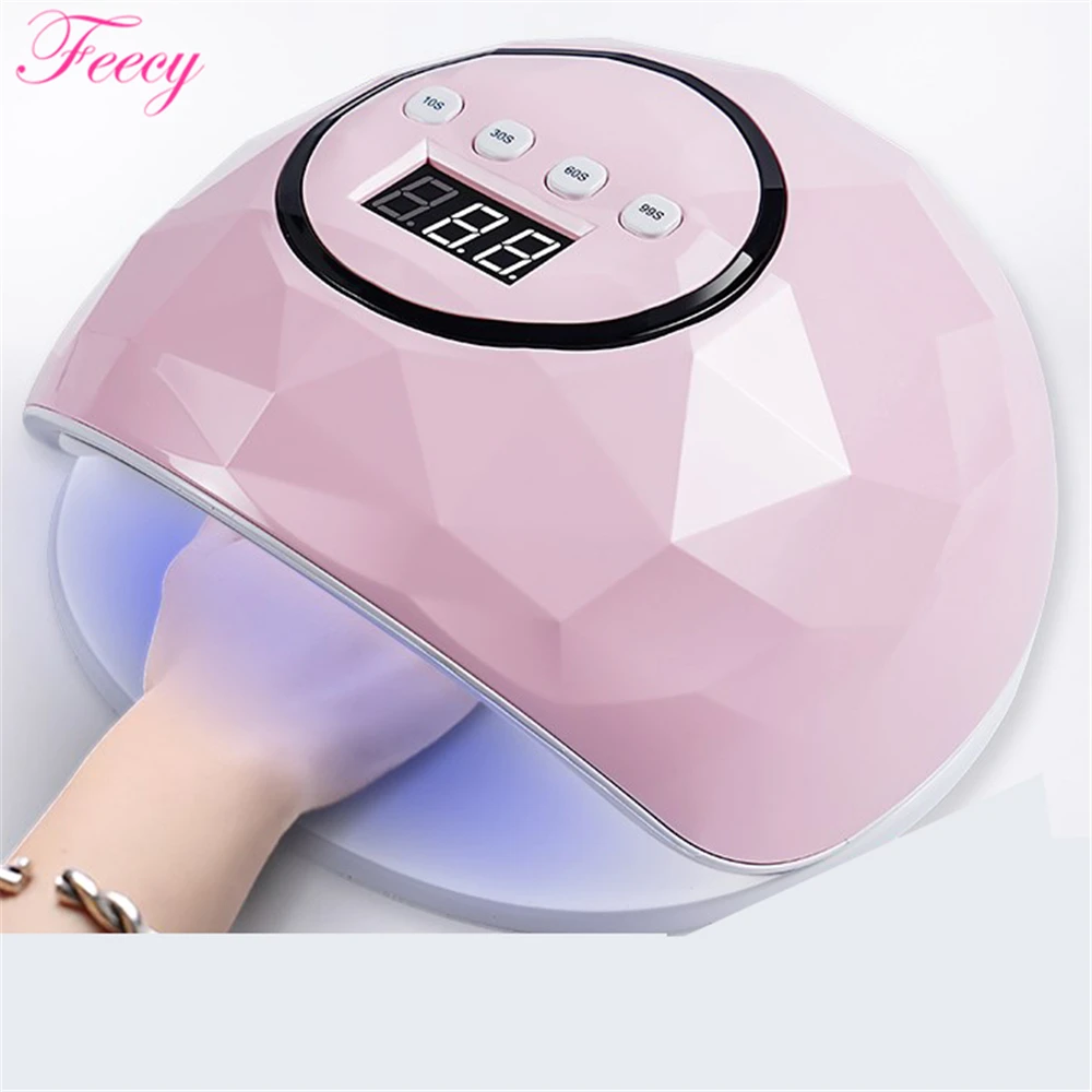 УФ лампа для маникюра F6 СВЕТОДИОДНЫЙ светильник сушки гель лака 86 Вт|gel led lamp|lamp for