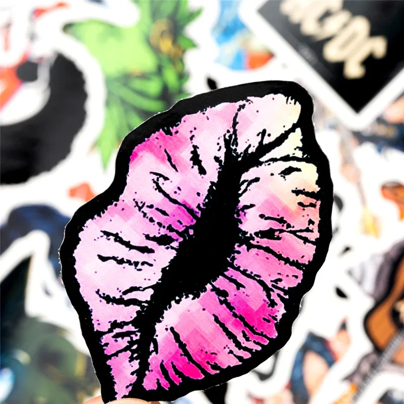 30 шт. в лоте Рок наклейки черепом Стикеры для Чемодан скейтборд мотоцикл ноутбук