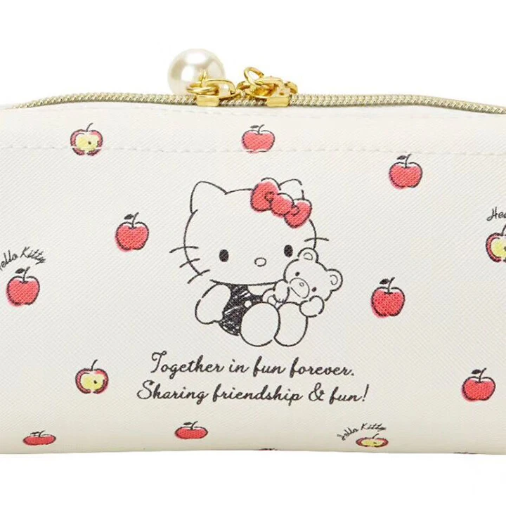 Мультфильм Sanrio, Hello Kitty My Melody Cinnamoroll косметички хранение туалетных принадлежностей сумка для девочек косметичка Чехол-карандаш для детей