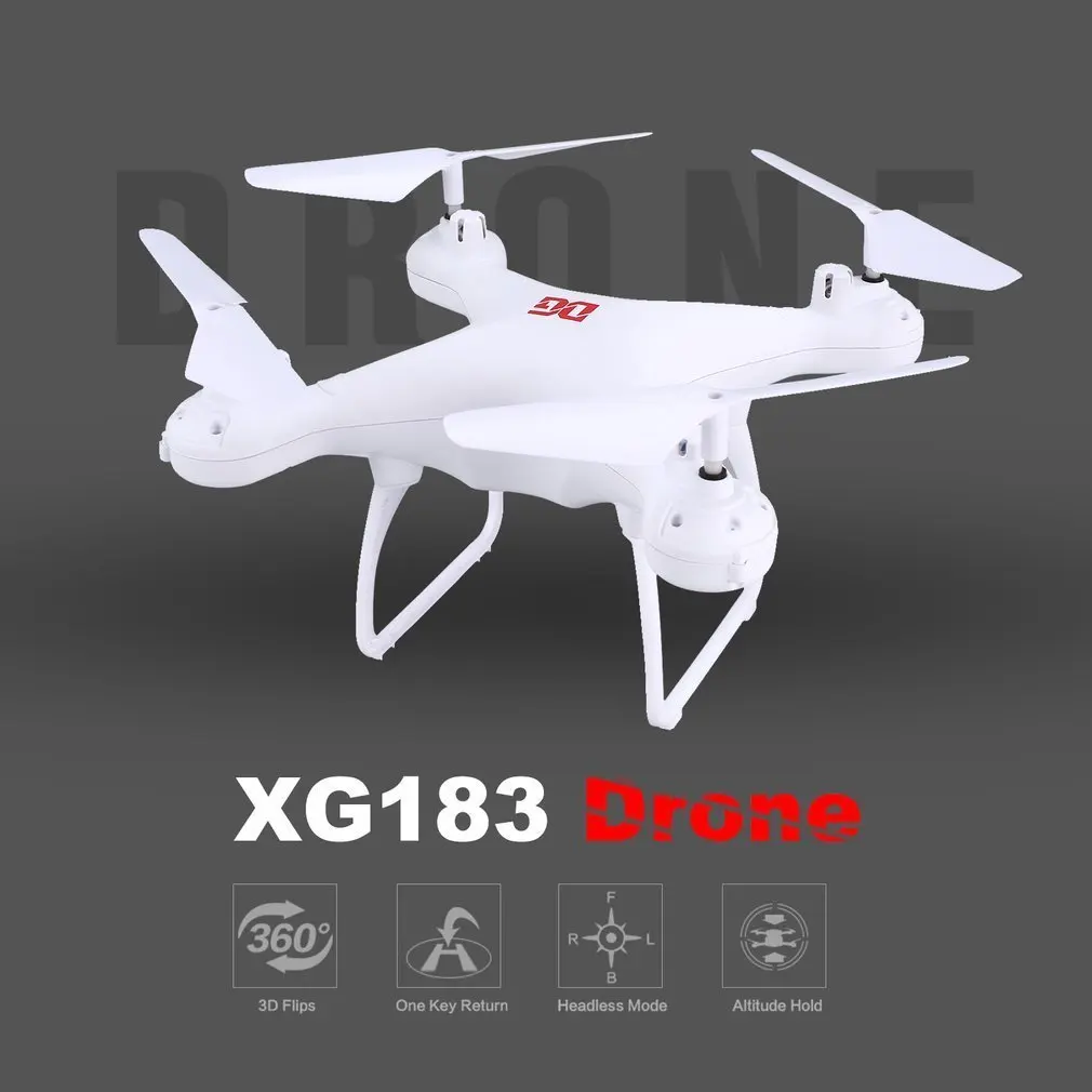 XG183 селфи Дрон FPV Квадрокоптер самолет с 0.3MP HD камерой в реальном времени высота