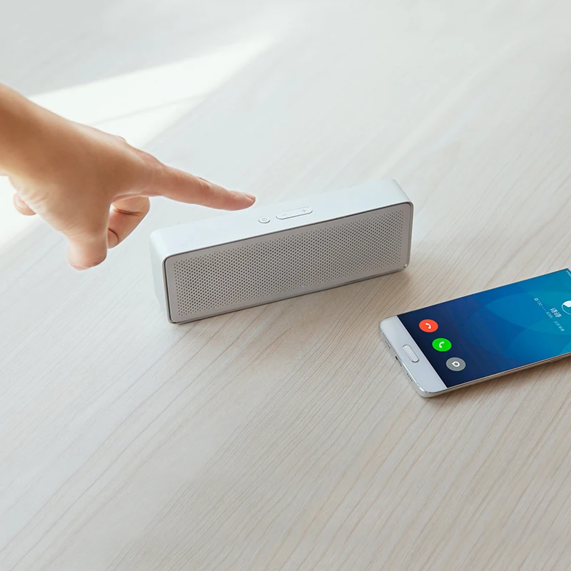 Bluetooth колонка Xiaomi Mi фирменная портативная прямоугольной формы 2 стерео динамика