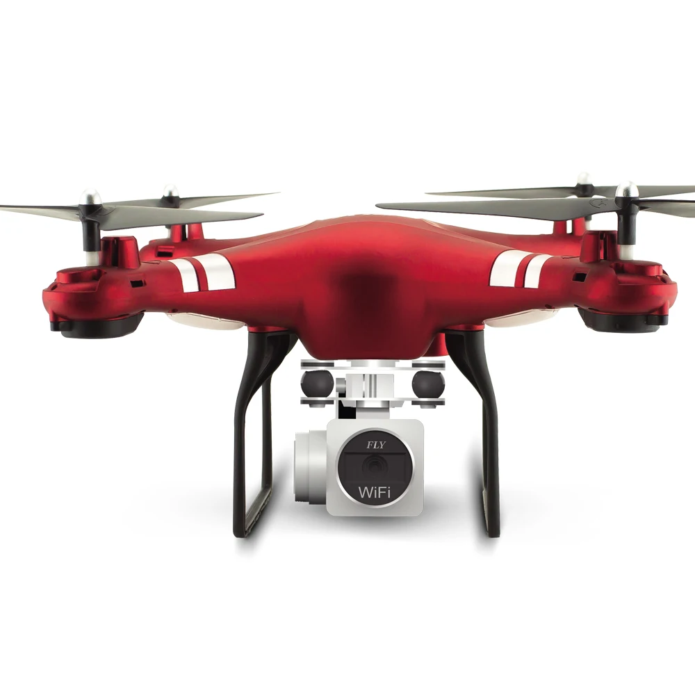 Радиоуправляемый Дрон FPV wifi 2MP HD камера X52HD RC Квадрокоптер микро пульт