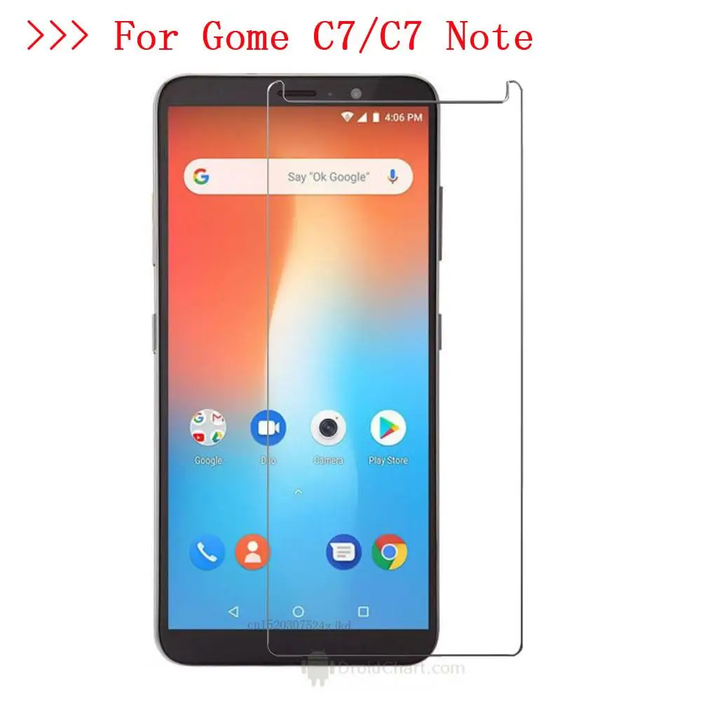 Для Gome C7 Note закаленное стекло 9H 2.5D Премиум Защитная пленка для экрана C7|Защитные
