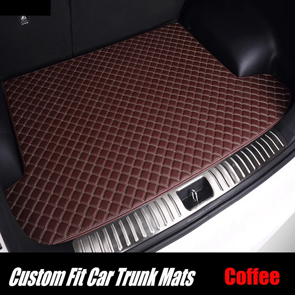 &quotCustom fit багажнике автомобиля коврики для Land Rover Discovery 3/4 freelander 2 Sport Range 6D Тюнинг