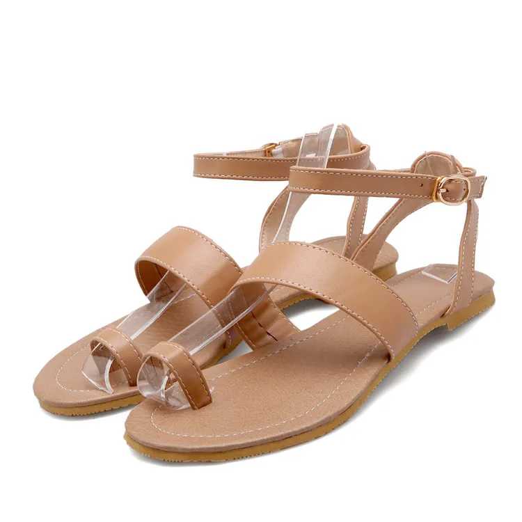 

Сандалии-гладиаторы женские реальная мода размера плюс 34-43 и выше, Обувь 2017 Женские сандалии Летняя стильная женская обувь 192