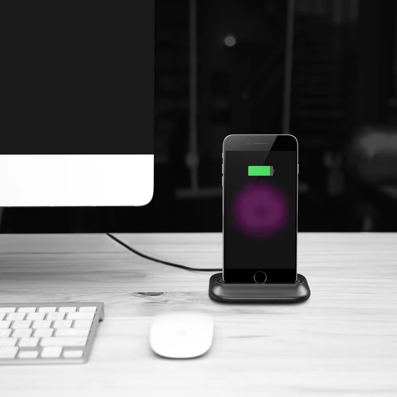 Baseus сплав Магнитная зарядная док-станция настольная подставка зарядное устройство для мобильного телефона стент для iPhone 5/5S/6/6 Plus/6s/6s Плюс/7
