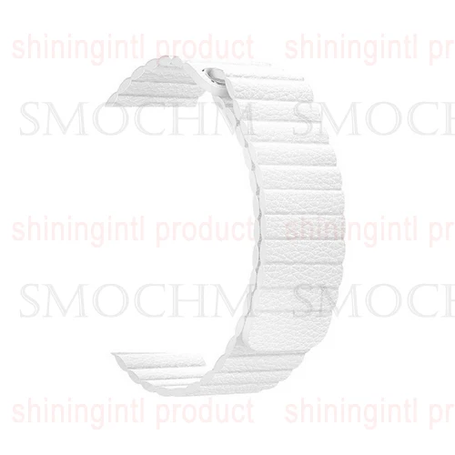 White Classic Leathe Smochm IWO 8 Plus Беспроводное зарядное устройство Bluetooth наручные спортивные Смарт-часы DIY Cockface Шагомер Умные часы для Apple Watch Andriod - Цвет: White Classic Leathe