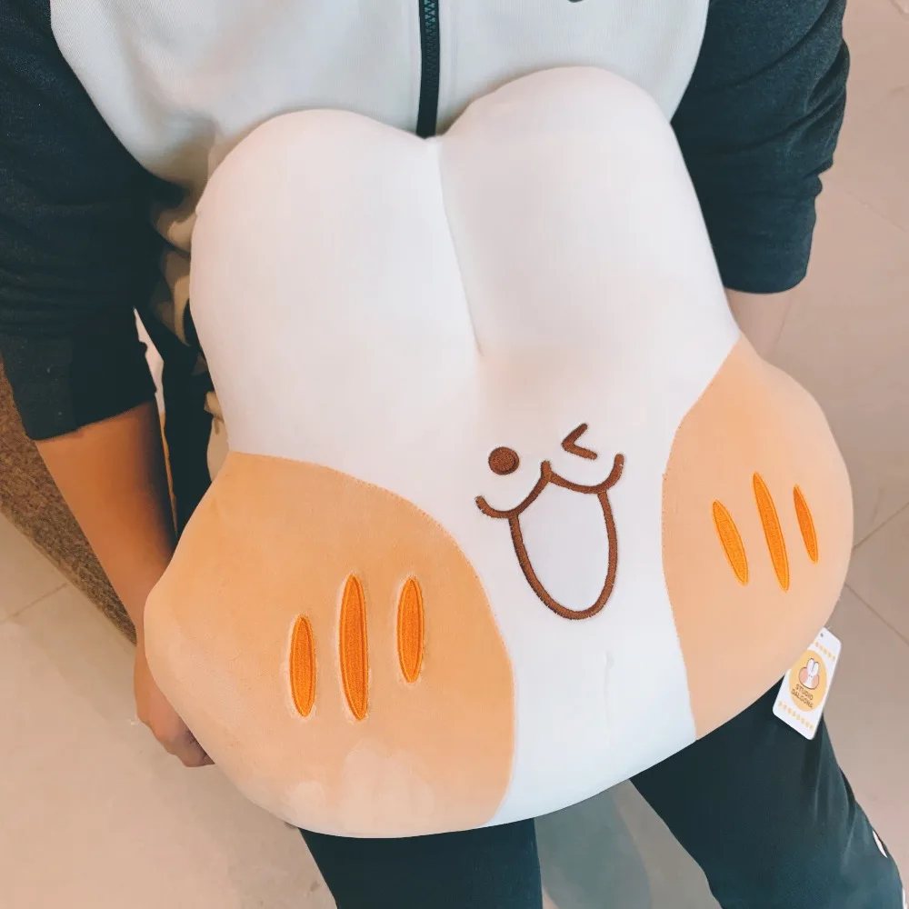 Мягкая подушка в виде мультяшного кролика милая Корейская аниме мягкая плюшевая