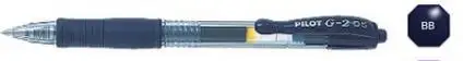 Blue Black Ручка для пилота G-2 G2 ручка 0,5 мм 0,38 мм 0,7 мм 1,0 мм Япония BL-G2 гелевые ручки - Цвет: Blue Black