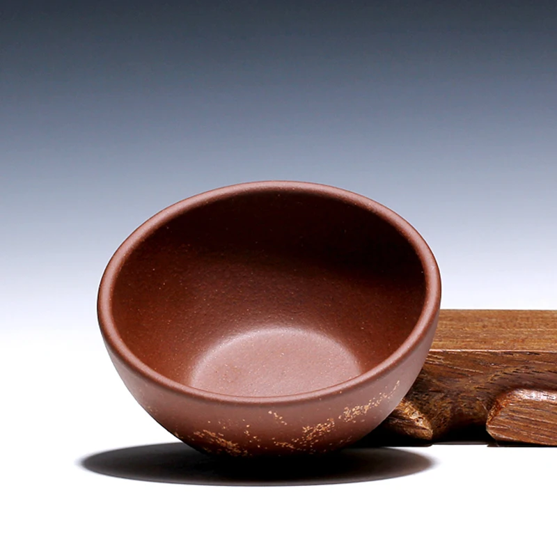 110cc высокоемкая аутентичная Исин чайная чашка фиолетовая глина все ручная работа