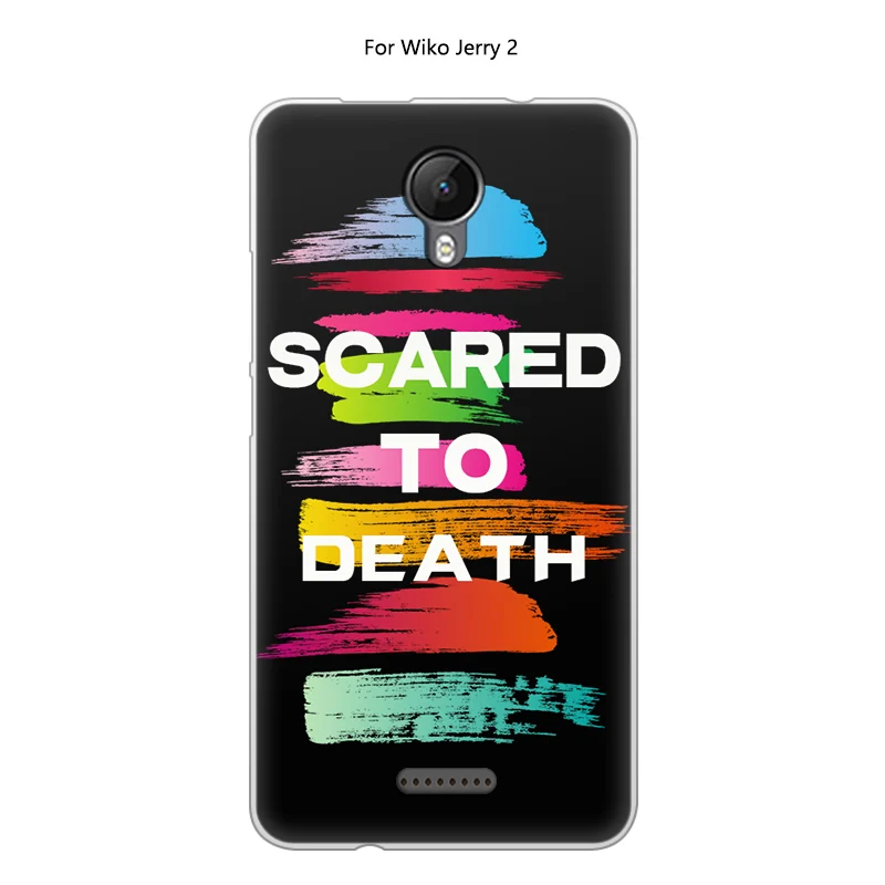 8 JURCHEN чехол для телефона с мультяшным принтом для Funda Wiko Jerry 2 Чехол, Мягкая силиконовая задняя крышка из ТПУ для Wiko Jerry 2 Jerry2 II чехол-накладка - Цвет: 8