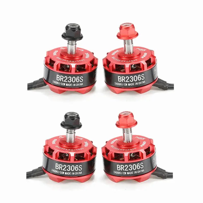 Высокое качество Racerstar Racing Edition 2306 BR2306S 2400KV 2 4S бесщеточный двигатель для