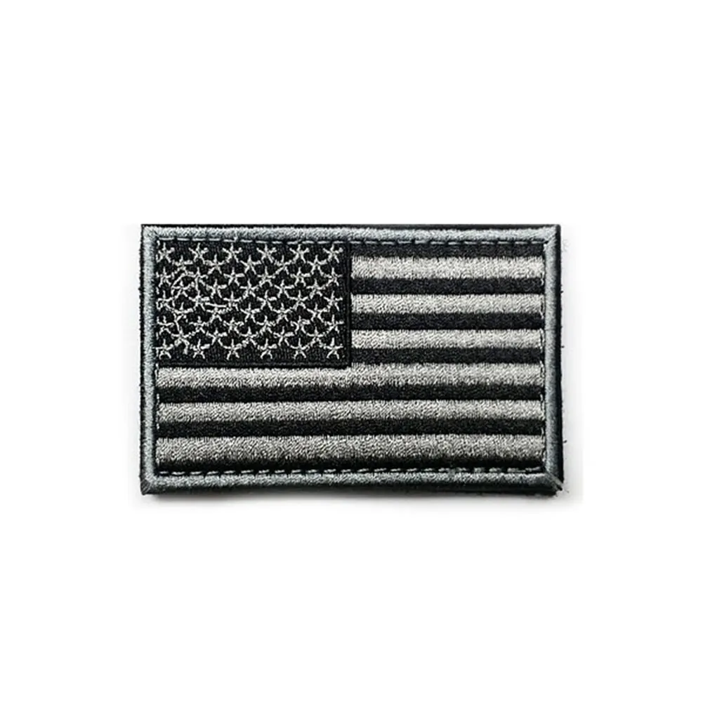 Вышитый Флаг США, значок, армейский значок, знак отличия, военный Американский нарукавник в виде флага США, значки флага США(стиль 1