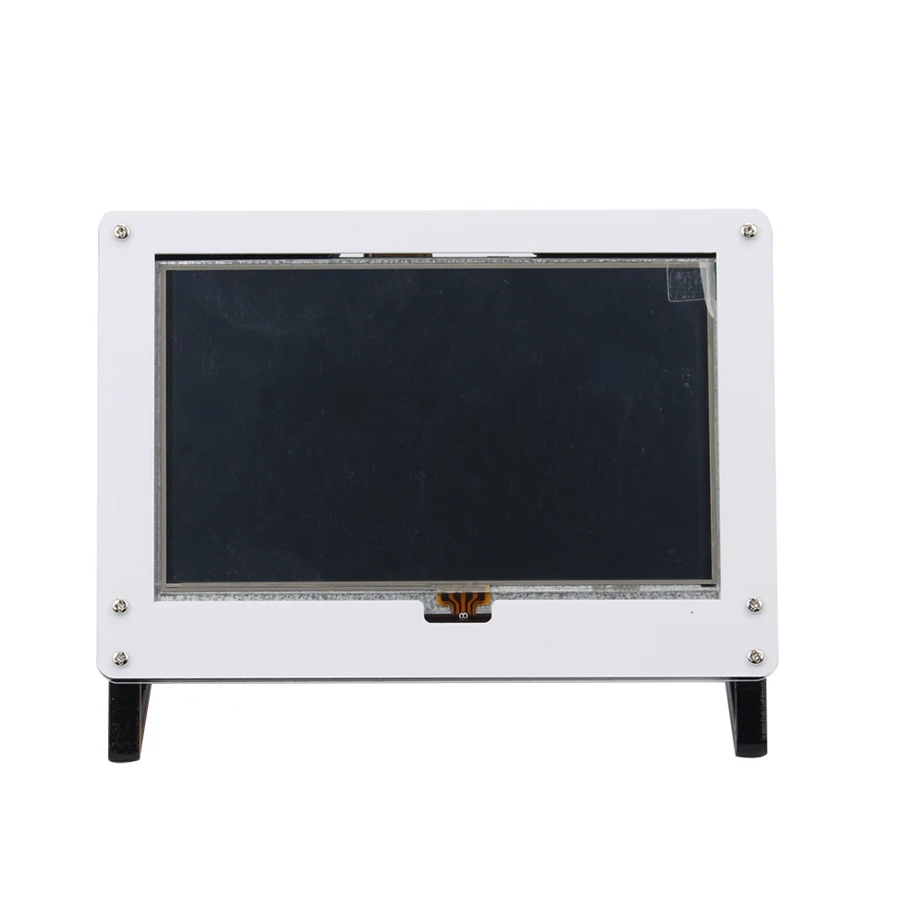 Raspberry Pi 3 Model B 5 дюймов Raspberry Pi lcd акриловый кронштейн чехол черный и белый фиксированный кронштейн для Raspberry Pi 3B