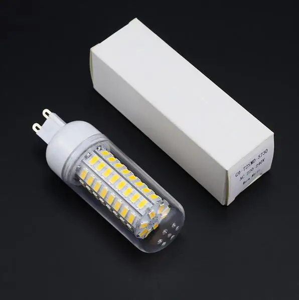 G9 220V 7W 10W 12W 15W 20W 25W Светодиодная лампа 24 светодиодный 30 светодиодный 36 светодиодный 48 Светодиодный 69LED spot светильник, SMD 5730 светодиодный ная лампа хрустальная люстра кукурусветильник