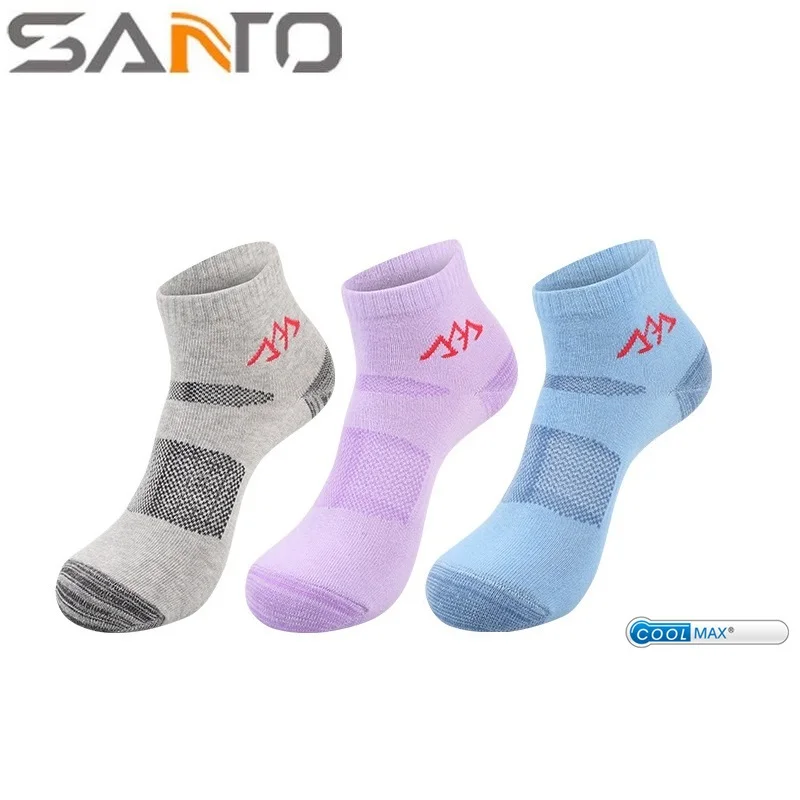 Носки женские х/б тонкие для езды на велосипеде и бега|running socks coolmax|running sockssport running |