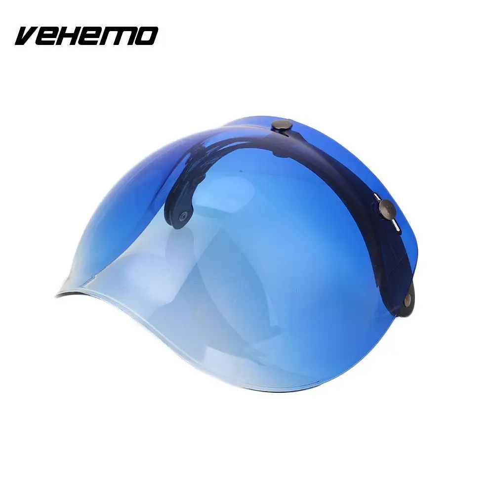 Защитные очки Vehemo унисекс для мотоциклетного шлема защита от ветра и пузырьков