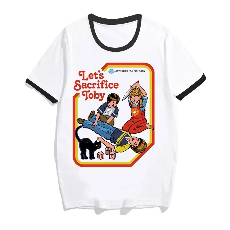 1139 Сатана футболка винтажная женская футболка Let's Summon Demons Graphic tees tops Harajuku Tumblr Футболка женская забавная футболка на Хэллоуин - Цвет: 1139