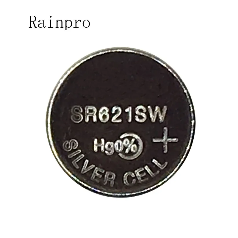 Фото Щелочная батарея Rainpro 10 шт./лот AG1 SR621SW LR621 364 164, для электронных часов №3