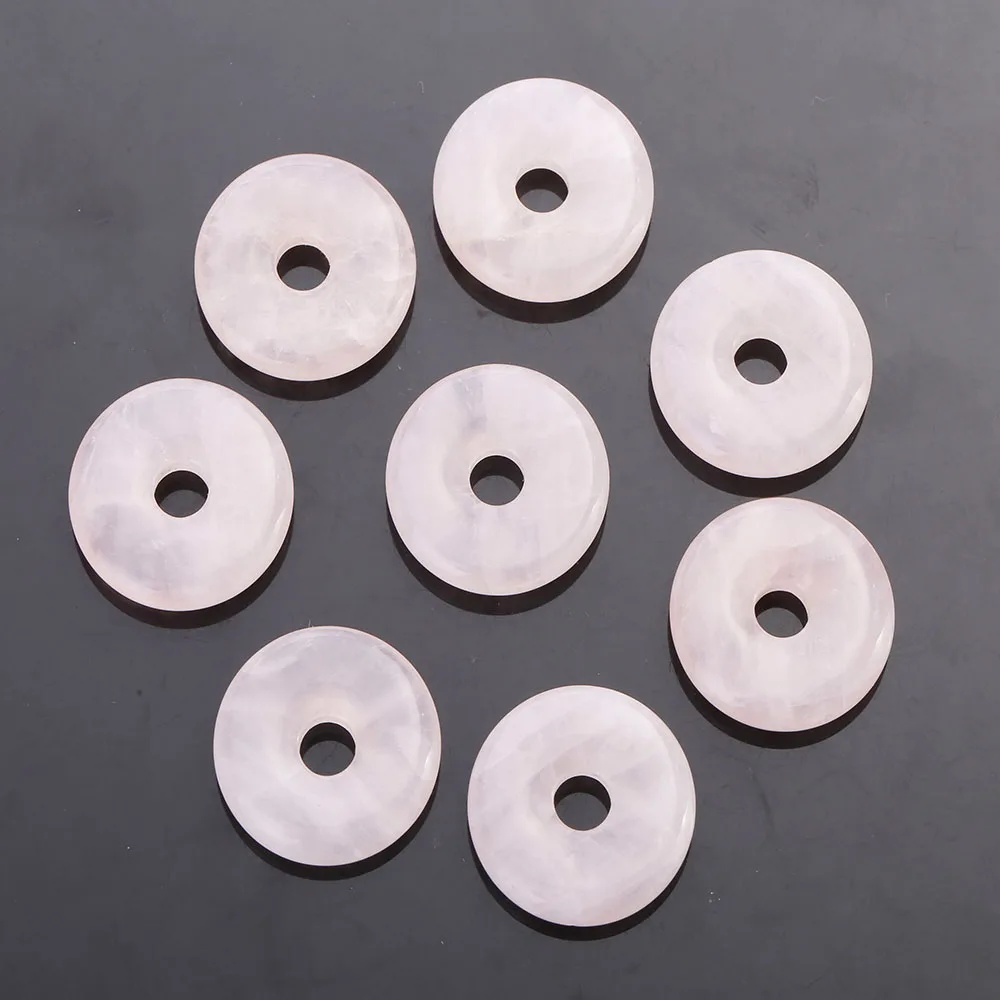 

6Pcs Natural Agate Crystal Stone DIY Earring Necklace Pendant Buckle Chakra Healing Reiki Charms For Jewelry Making