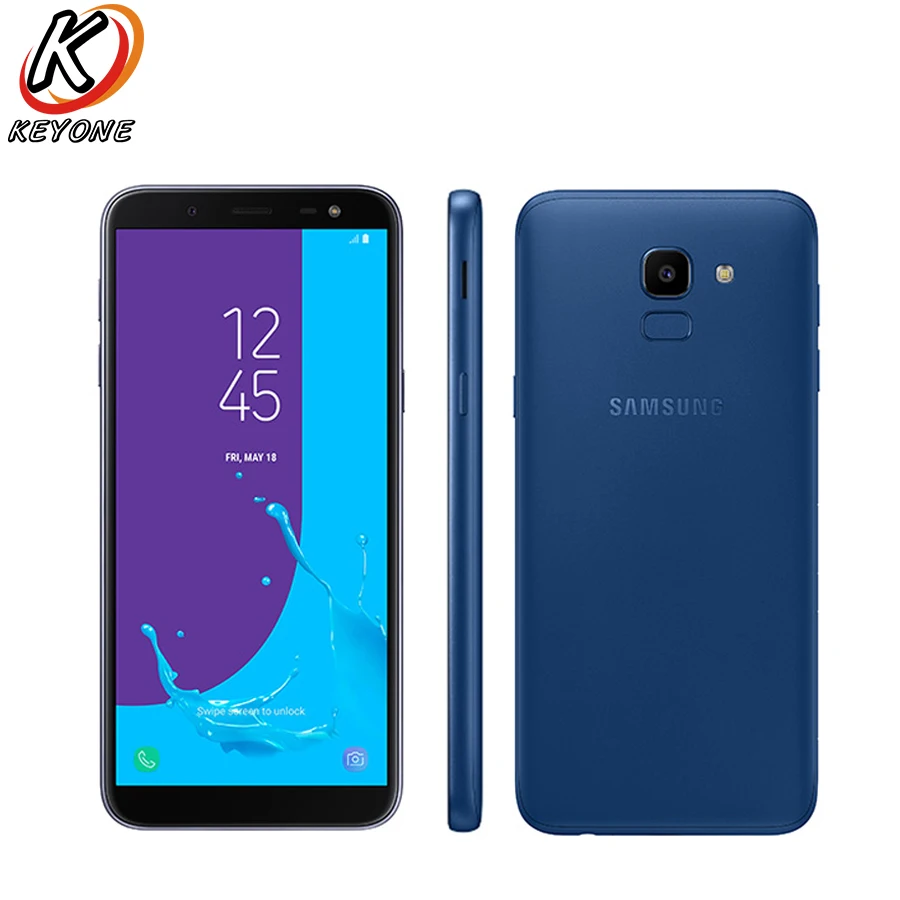 Новый оригинальный samsung Galaxy J6 J600F-DS LTE мобильный телефон 5 6 &quot3 GB Оперативная