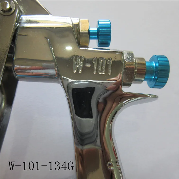 Япония W101 пистолет-распылитель, W-101-134G HVLP ручной пистолет для рисования, Гравитационный Тип подачи, покраска автомобиля, с пластиковой чашкой 400